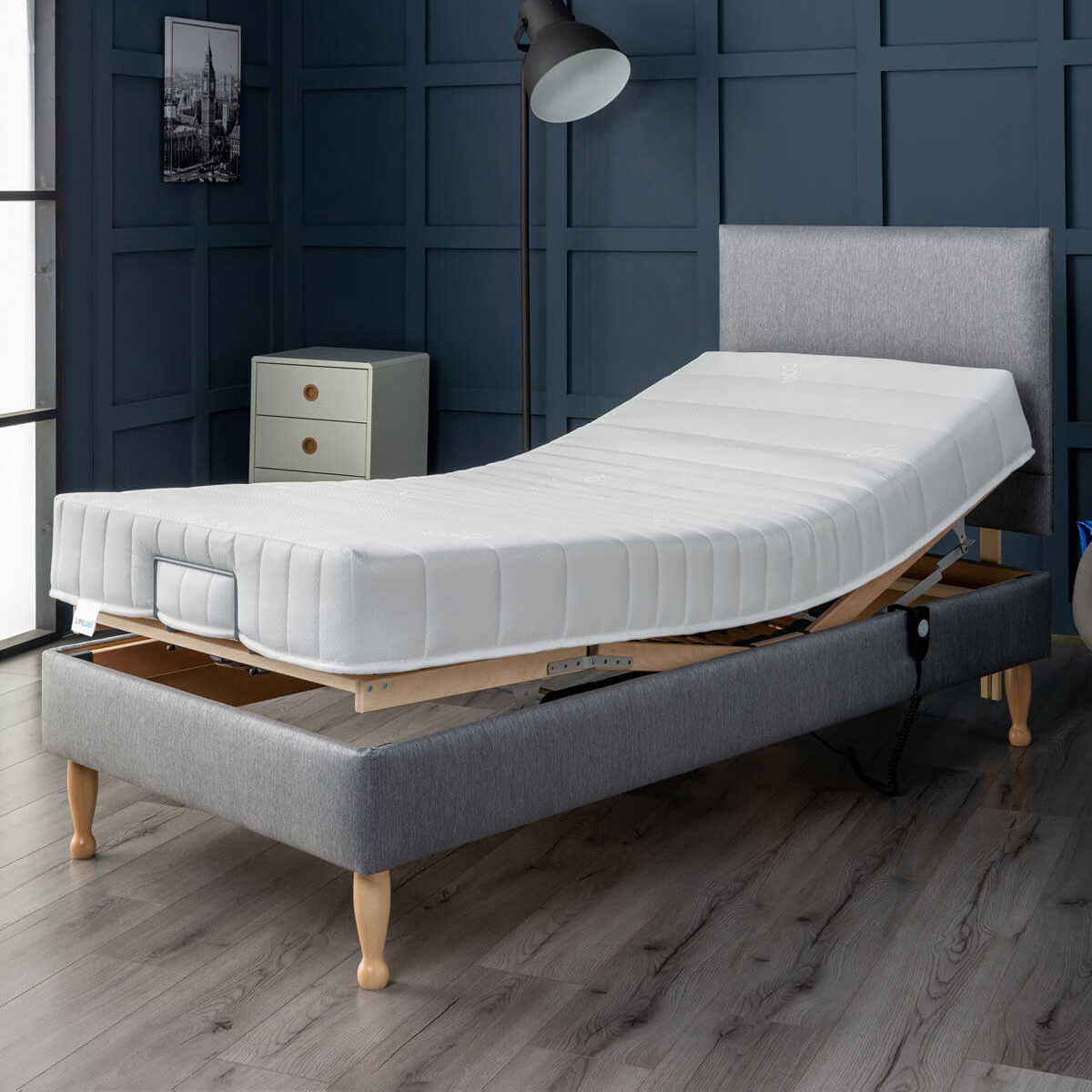 Modern adjustable on sale bed frame