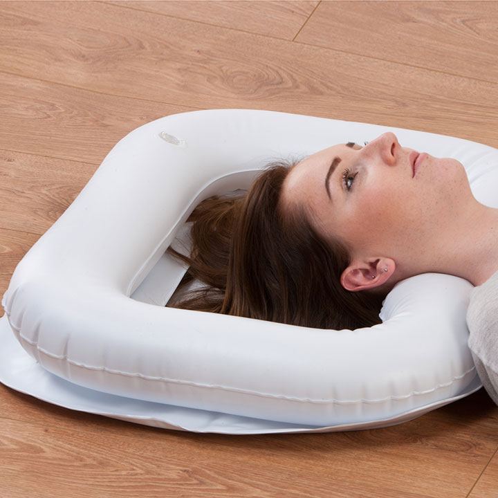 inflatable hair wash tub